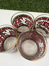 Load image into Gallery viewer, Vintage Happy Holidays Glasses