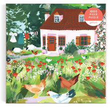 Load image into Gallery viewer, Cottage Wildflowers 1000 Piece Puzzle