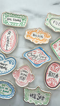 Load image into Gallery viewer, Colorful Sayings/ Swear Words Magnets Hazel Mazel