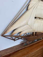 Load image into Gallery viewer, Vintage Syroco Plastic Ship Wall Decor