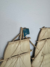 Load image into Gallery viewer, Vintage Syroco Plastic Ship Wall Decor