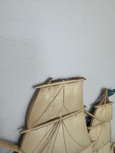 Load image into Gallery viewer, Vintage Syroco Plastic Ship Wall Decor
