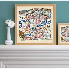 Load image into Gallery viewer, The Great Lake Michigan Artwork