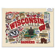 Load image into Gallery viewer, Cat Studio UW Badgers Artwork