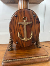 Load image into Gallery viewer, Vintage Nautical Lamp & Table