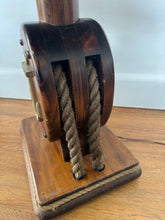 Load image into Gallery viewer, Vintage Nautical Lamp & Table