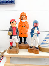 Load image into Gallery viewer, Vintage Wood Carved Sailors