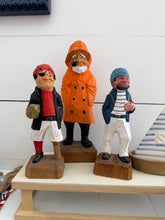 Load image into Gallery viewer, Vintage Wood Carved Sailors