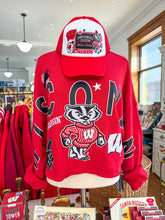 Load image into Gallery viewer, Wisconsin Badgers Cropped Crewneck