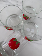Load image into Gallery viewer, Vintage Tomato Icon Glasses S/4