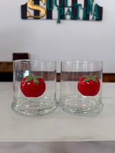 Load image into Gallery viewer, Vintage Tomato Icon Glasses S/4