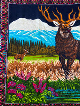 Load image into Gallery viewer, Vintage elk wall hanging