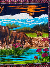 Load image into Gallery viewer, Vintage elk wall hanging