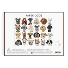 Load image into Gallery viewer, Paper Dogs Puzzle 1000 pieces
