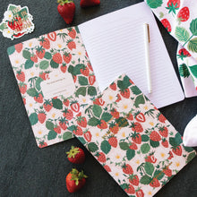 Load image into Gallery viewer, Strawberry Patch Notebook