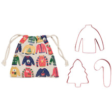Load image into Gallery viewer, Ugly Christmas Sweaters Cookie Cutters