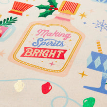 Load image into Gallery viewer, Making Spirits Bright Dish Towel