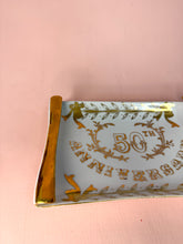 Load image into Gallery viewer, Vintage 50th Anniversary Plate