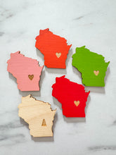 Load image into Gallery viewer, Handmade Wisconsin Magnets