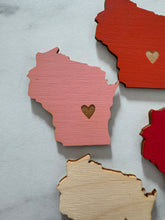 Load image into Gallery viewer, Handmade Wisconsin Magnets