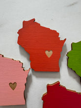 Load image into Gallery viewer, Handmade Wisconsin Magnets
