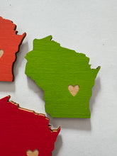 Load image into Gallery viewer, Handmade Wisconsin Magnets