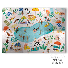 Load image into Gallery viewer, Pool Party 1000 Piece Puzzle