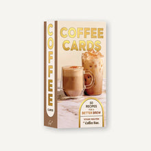 Load image into Gallery viewer, Coffee Cards: 50 Recipes for a Better Brew