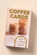 Load image into Gallery viewer, Coffee Cards: 50 Recipes for a Better Brew