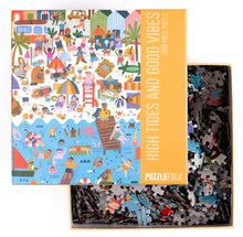 Load image into Gallery viewer, High Tides and Good Vibes 1000 Piece Puzzle