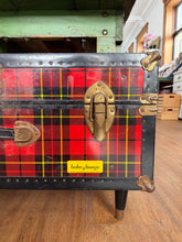 Load image into Gallery viewer, Vintage Scotch Locker Lounger Trunk