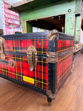 Load image into Gallery viewer, Vintage Scotch Locker Lounger Trunk