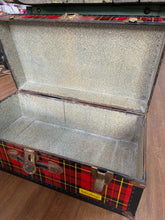 Load image into Gallery viewer, Vintage Scotch Locker Lounger Trunk