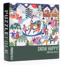 Load image into Gallery viewer, Snow Happy 1000 Piece Puzzle