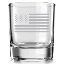Load image into Gallery viewer, American Flag old fashioned glass
