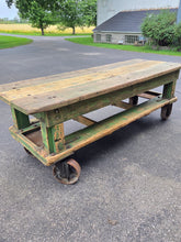 Load image into Gallery viewer, Vintage Green workbench