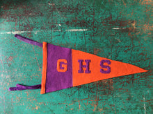 Load image into Gallery viewer, Vintage GHS pennant