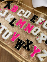 Load image into Gallery viewer, Varsity letters- pink