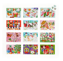 Load image into Gallery viewer, Ho Ho Howl 12 Days of Mini Puzzles

