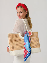 Load image into Gallery viewer, Americana Flag- Bag Charm Keyring
