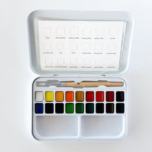 Load image into Gallery viewer, Emily Lex Studio Watercolor Workbook, Paint, and Paint Brushes

