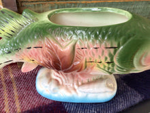 Load image into Gallery viewer, Vintage fish planter

