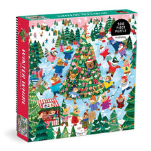 Load image into Gallery viewer, Winter Whirl 500 Piece Puzzle
