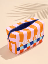 Load image into Gallery viewer, Pool Day oversized Zip Pouch
