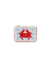 Load image into Gallery viewer, Riviera Beaded Lobster Coin Pouch
