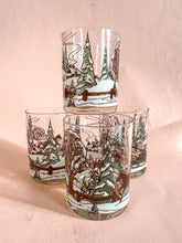 Load image into Gallery viewer, Vintage Culver Winter Glasses S/4
