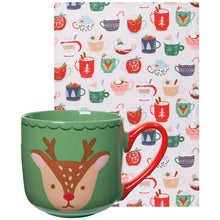 Load image into Gallery viewer, Cozy cup and dishtowel set
