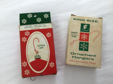 Load image into Gallery viewer, Vintage ornament hangers in original box
