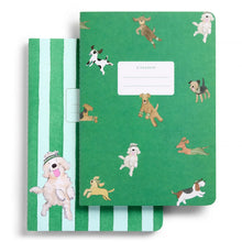 Load image into Gallery viewer, E. Francis- Off Leash Set of 2 Stitched Notebooks
