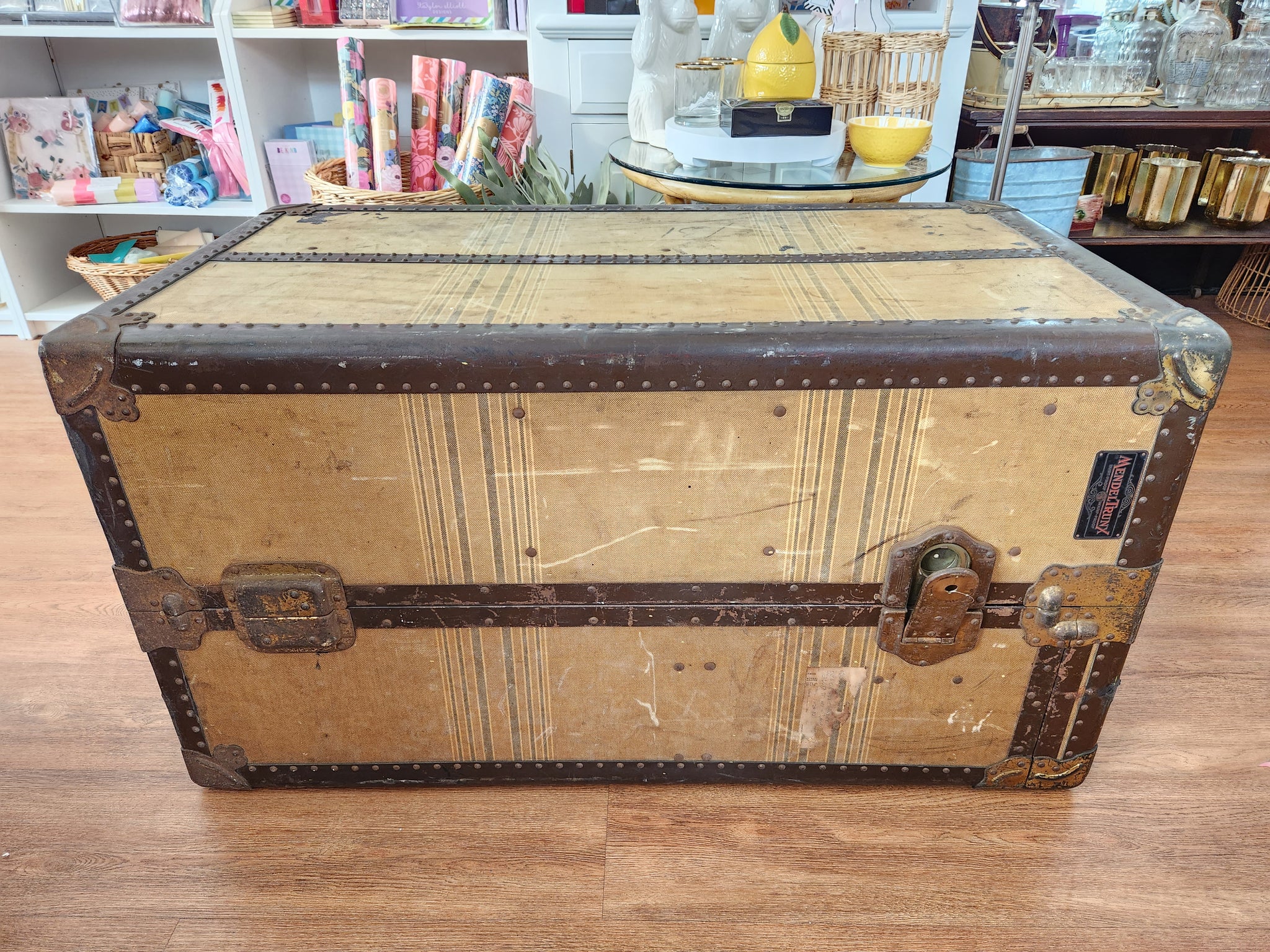 Vintage Mendel Trunx Steamer Trunk – SoulPatina
